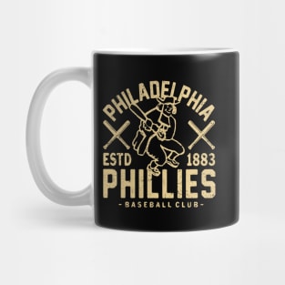 Philadelphia Phillies Retro 3 by Buck Tee Mug